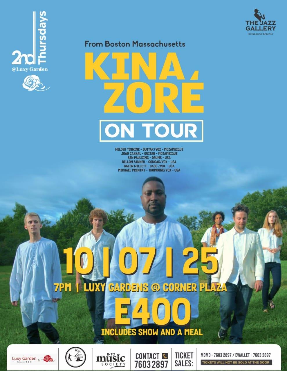 Kina Zore On Tour Pic